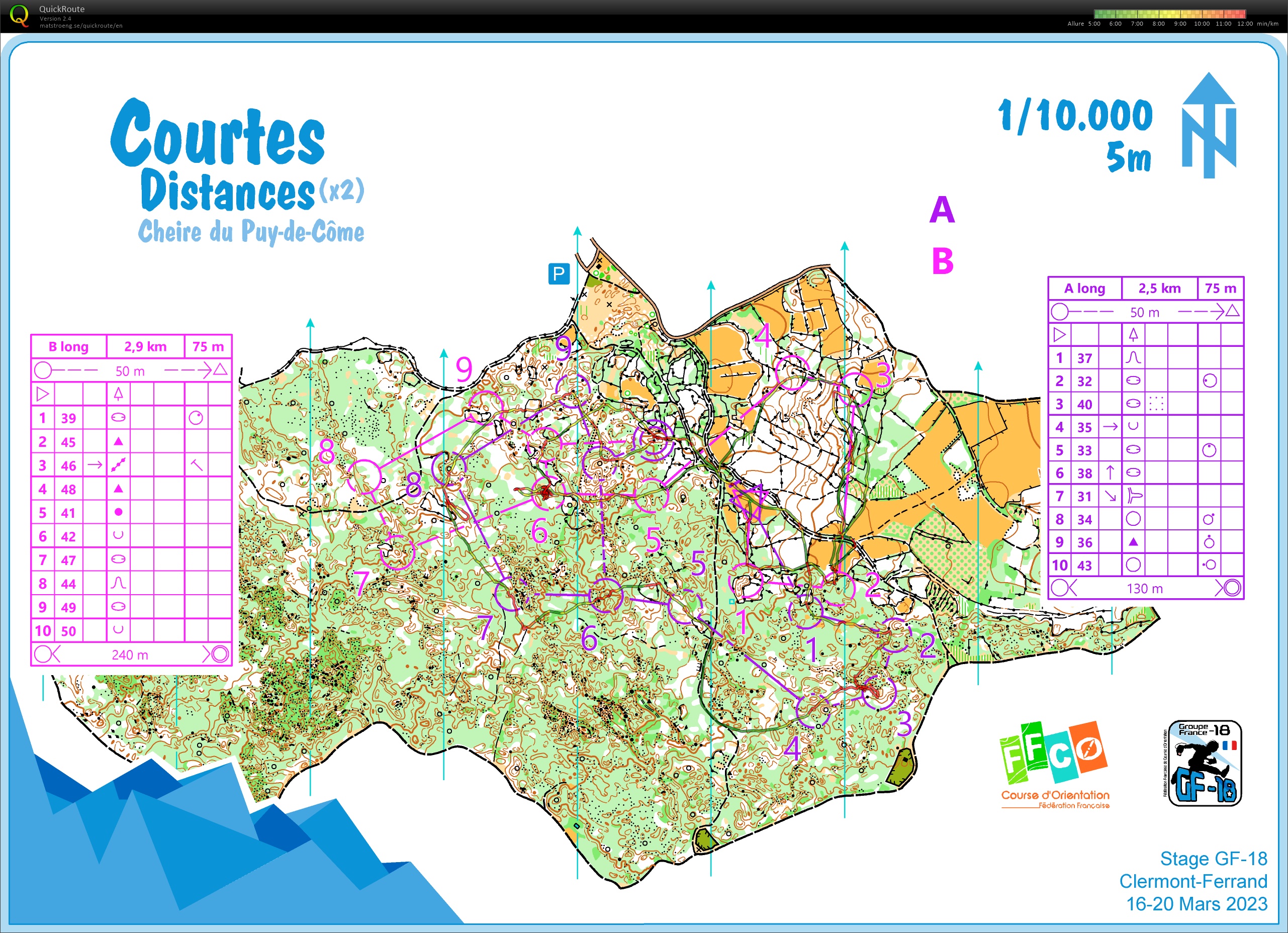 Stage GF-18 Clermont (4) Courtes Distances (18/03/2023)