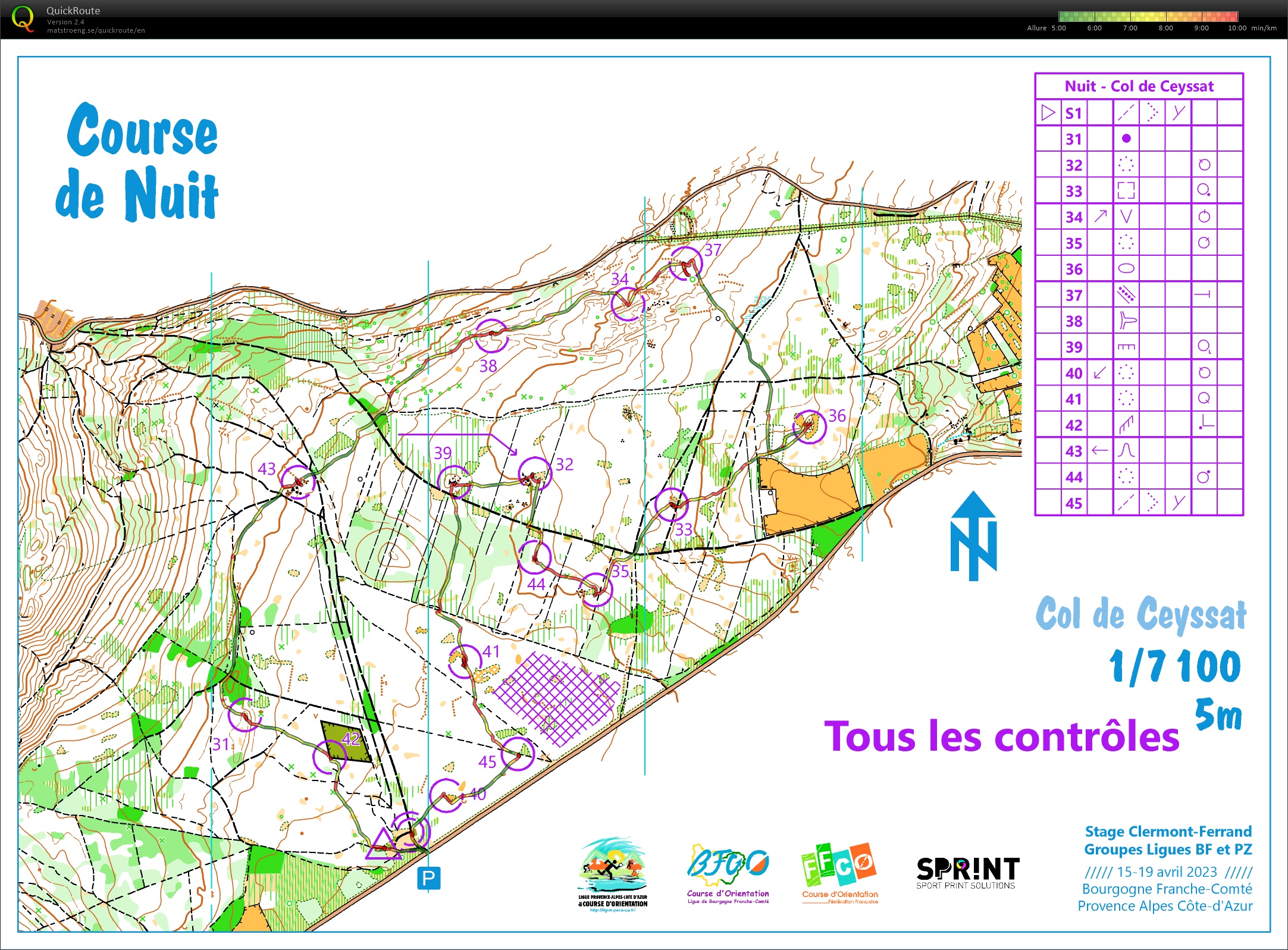 Stage Ligue Clermont (7) Diamant de Nuit (18-04-2023)