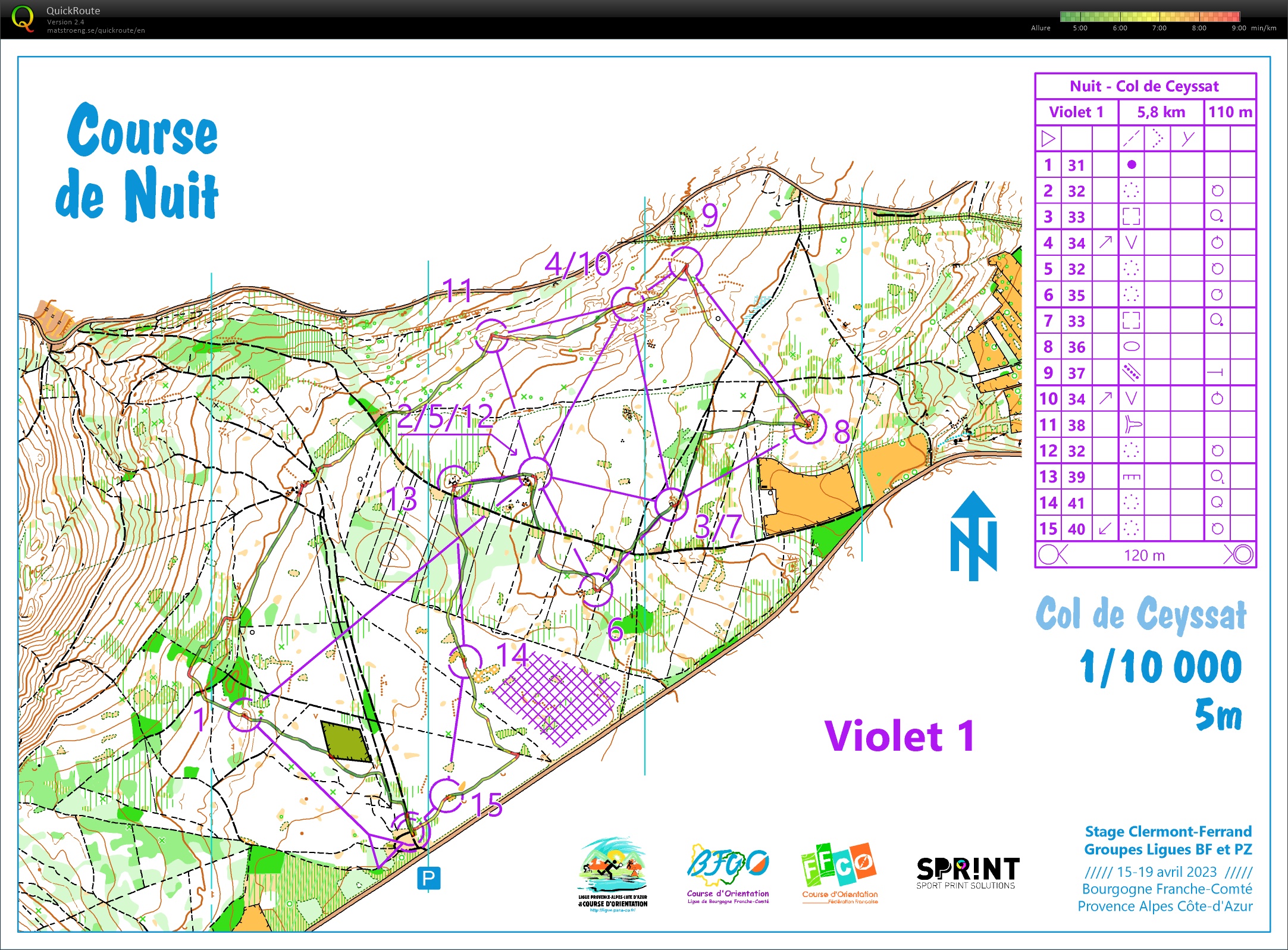 Stage Ligue Clermont (7) Dépose Diamant de Nuit (19.04.2023)