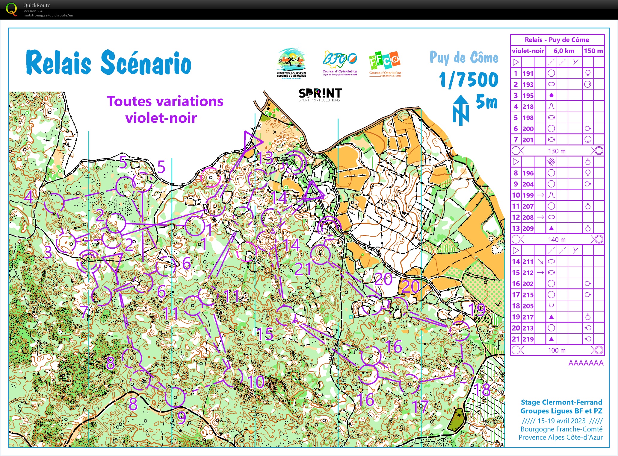 Stage Ligue Clermont (8) Relais scénario (19.04.2023)