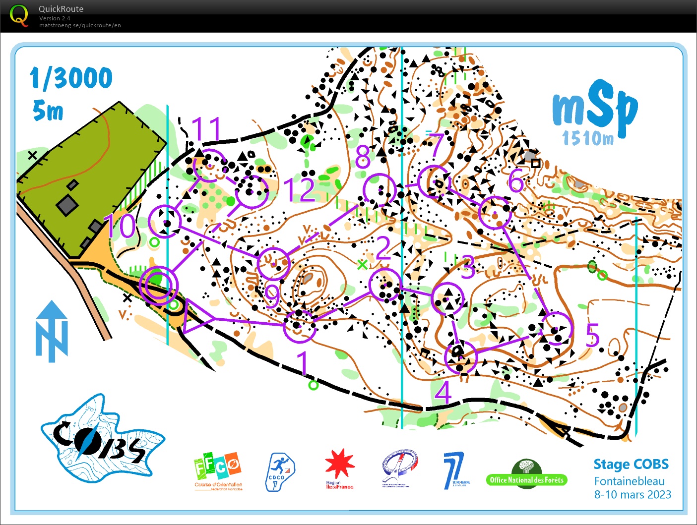 Stage COBS Fontainebleau (1) microSprint (08/04/2023)