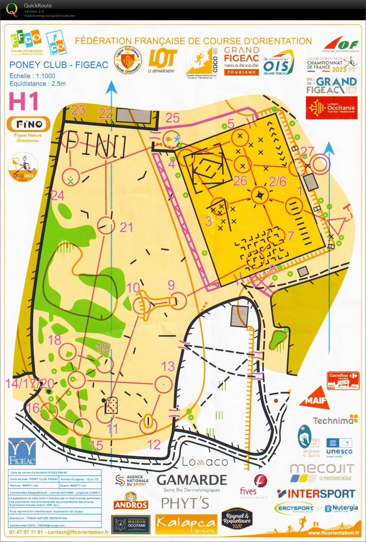 CFCO 2023 Figeac // O'show QH1 (25/08/2023)