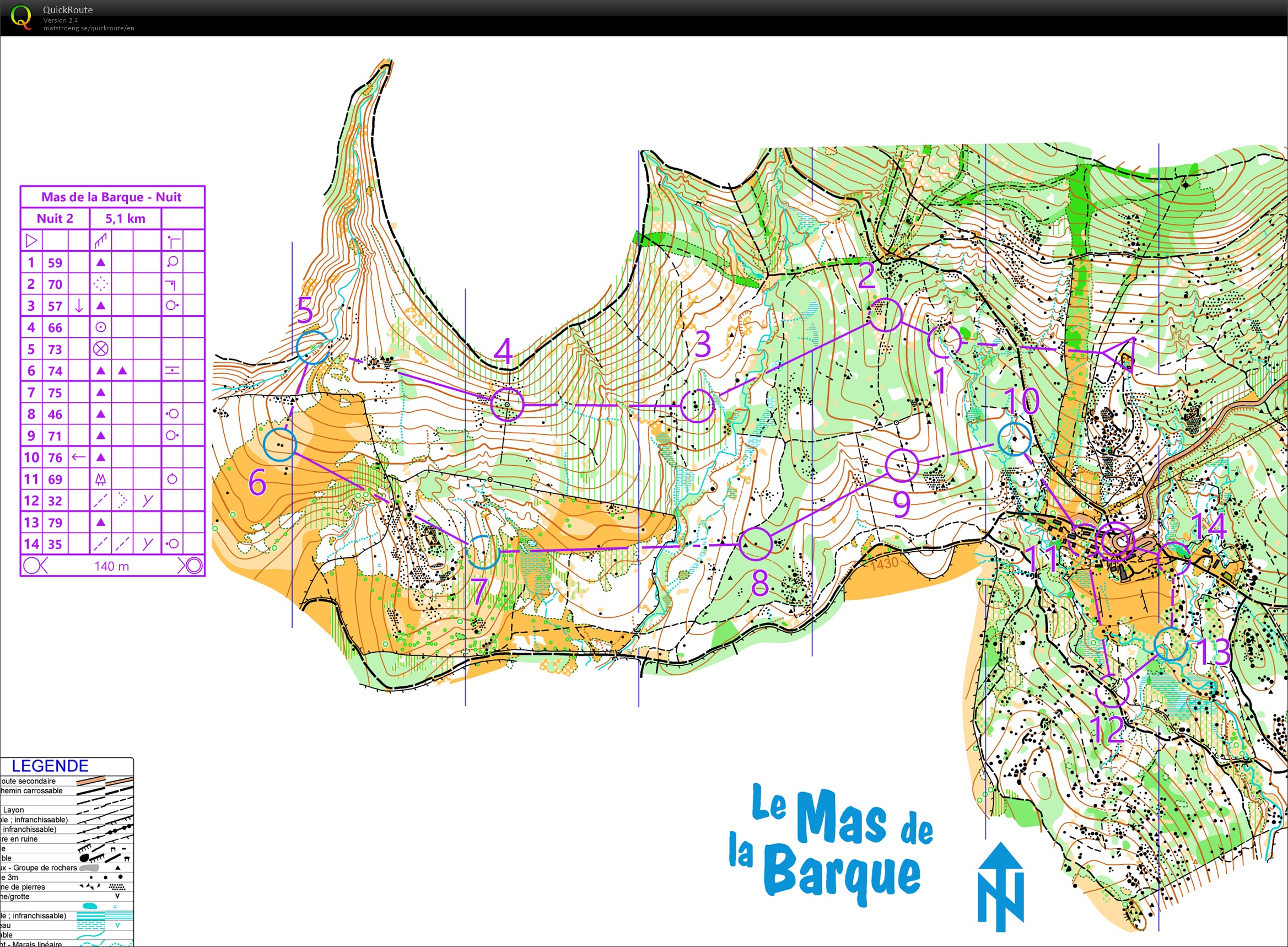 CO de nuit // Mas de la Barque (Nuit 2) (2023-10-10)