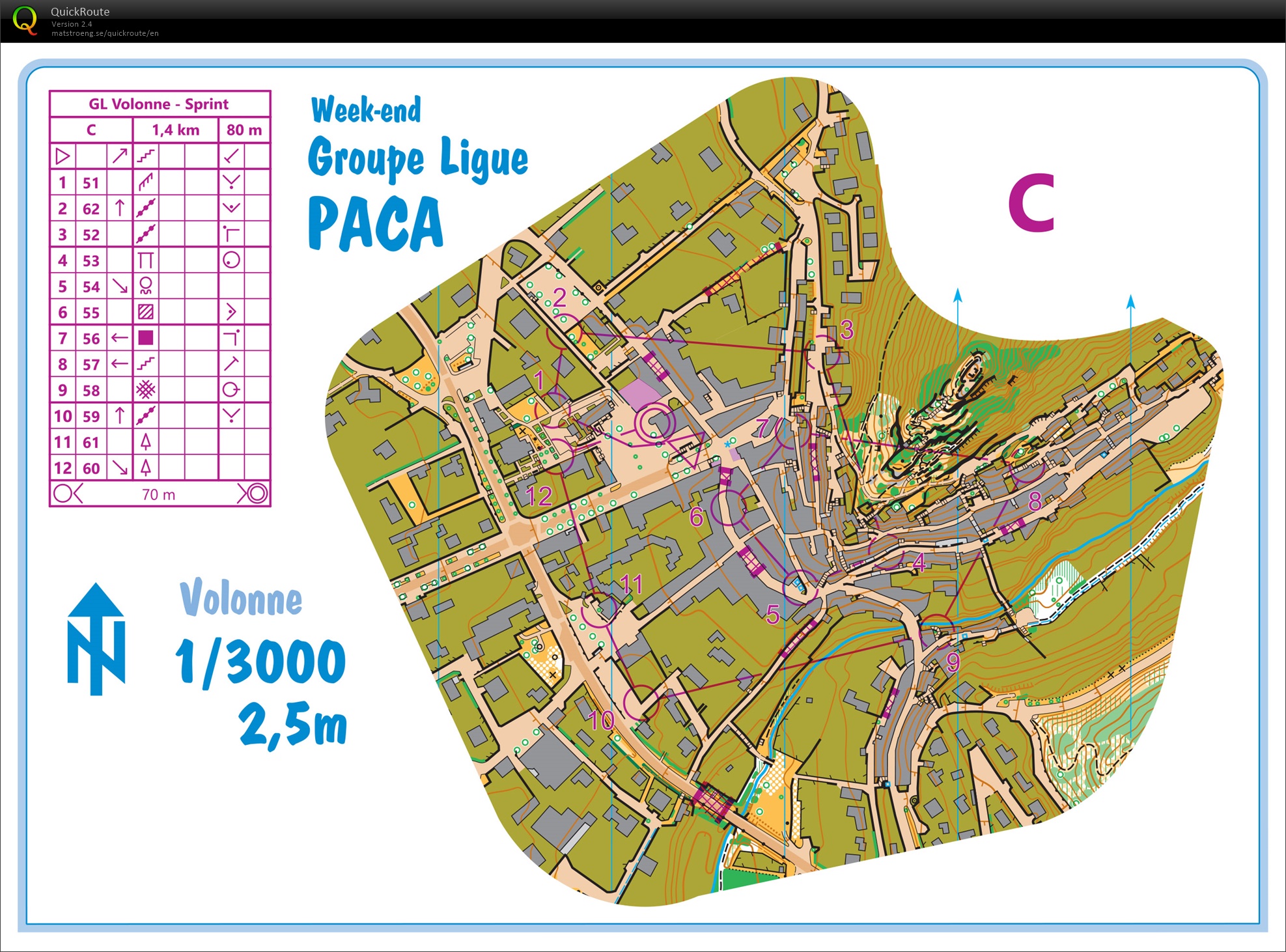 WE Groupe Ligue PACA // 1) Sprint (14/10/2023)