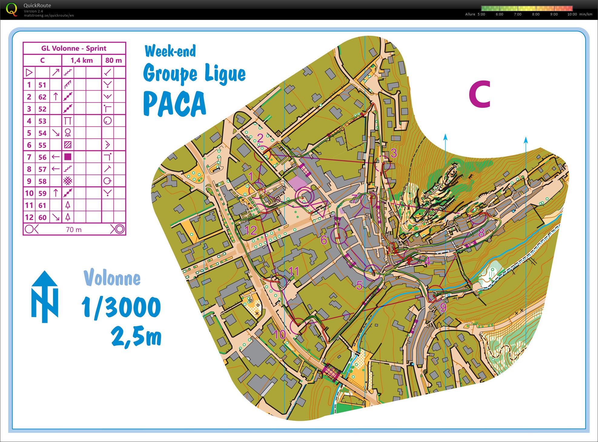 WE Groupe Ligue PACA // 1) Sprint (14/10/2023)