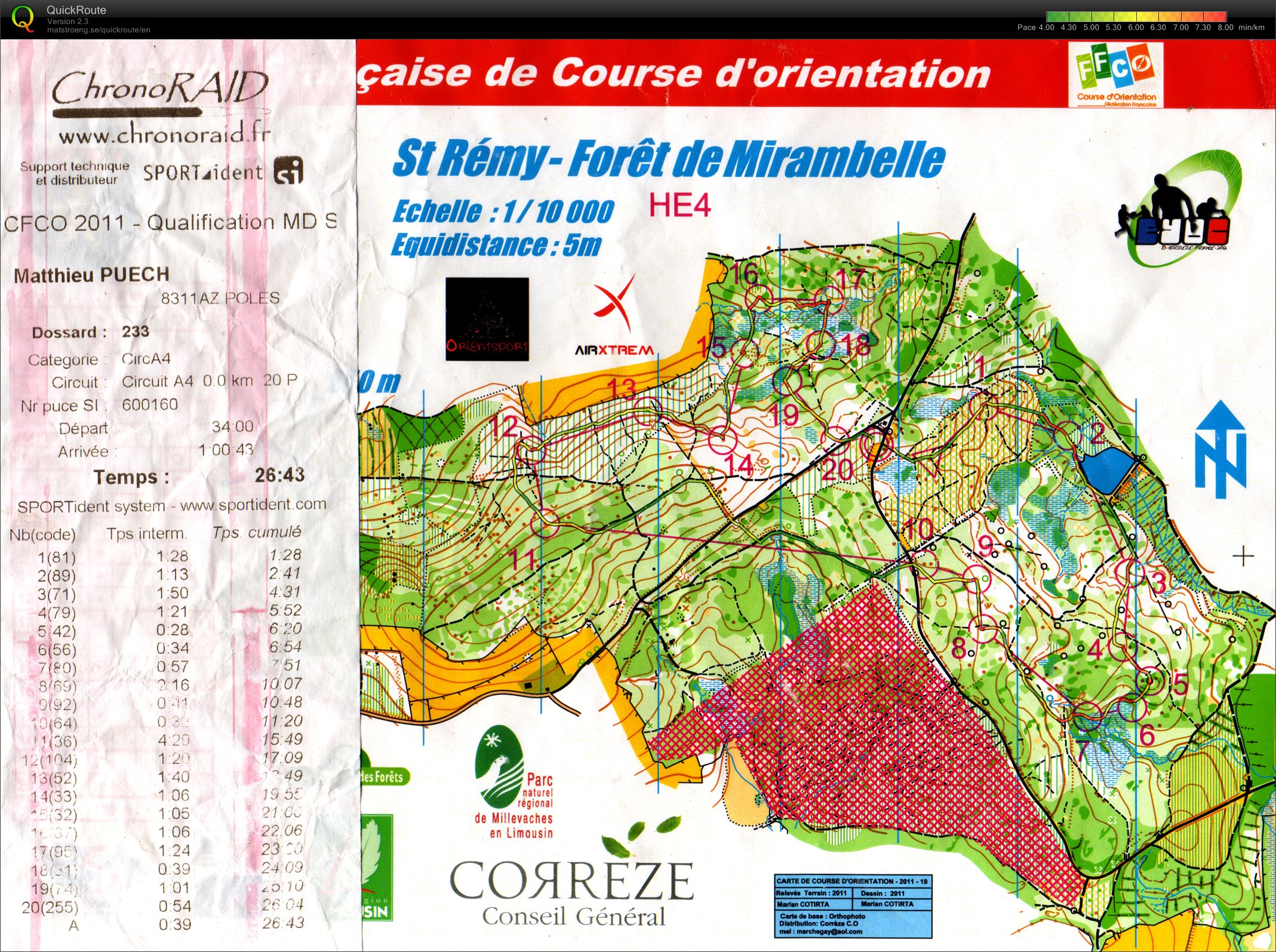 Championnats de France 2011 - Qualif Middle (13.07.2011)