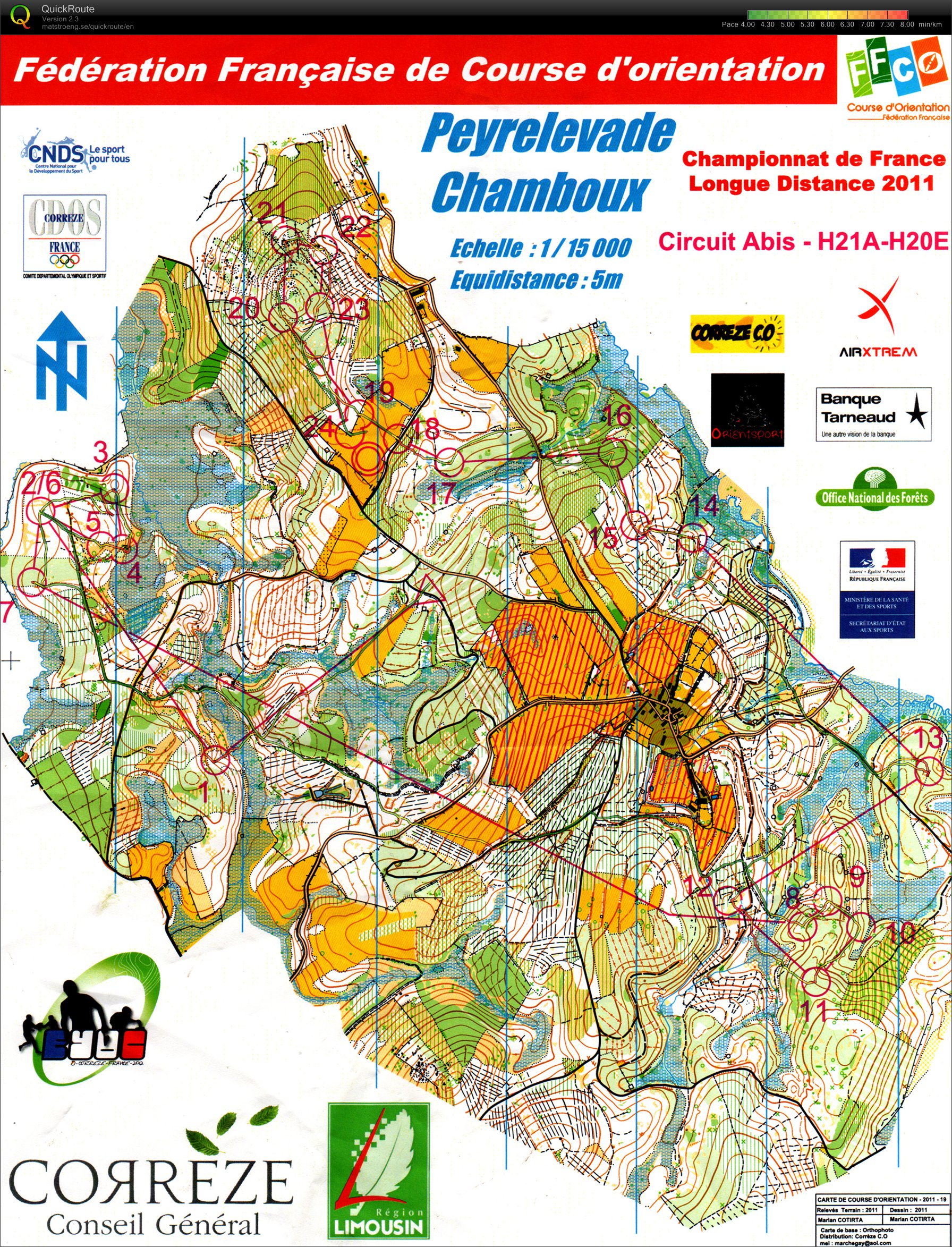 Championnats de France 2011 - LD (16/07/2011)