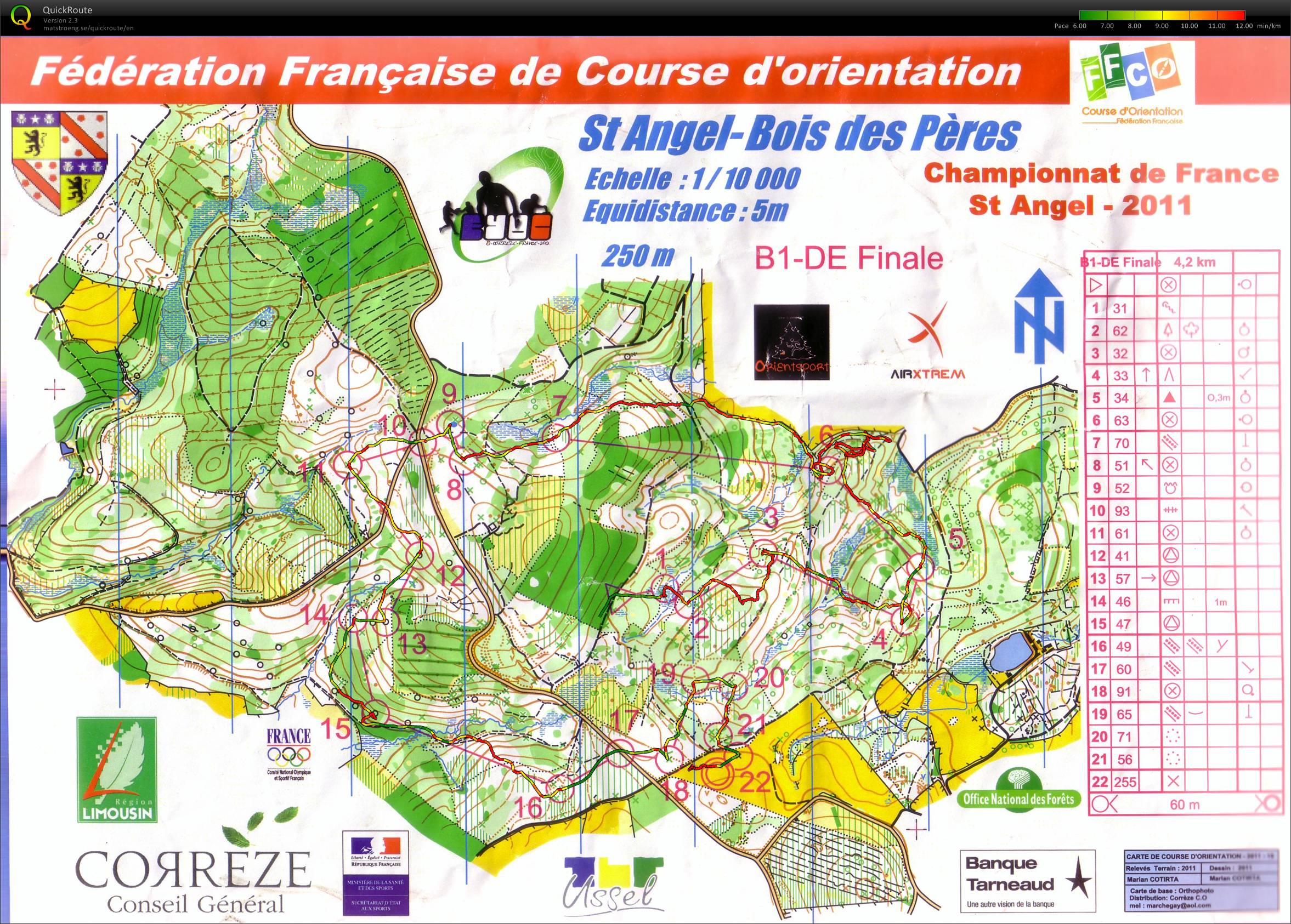 Finale A du CF Moyenne Distance (13-07-2011)