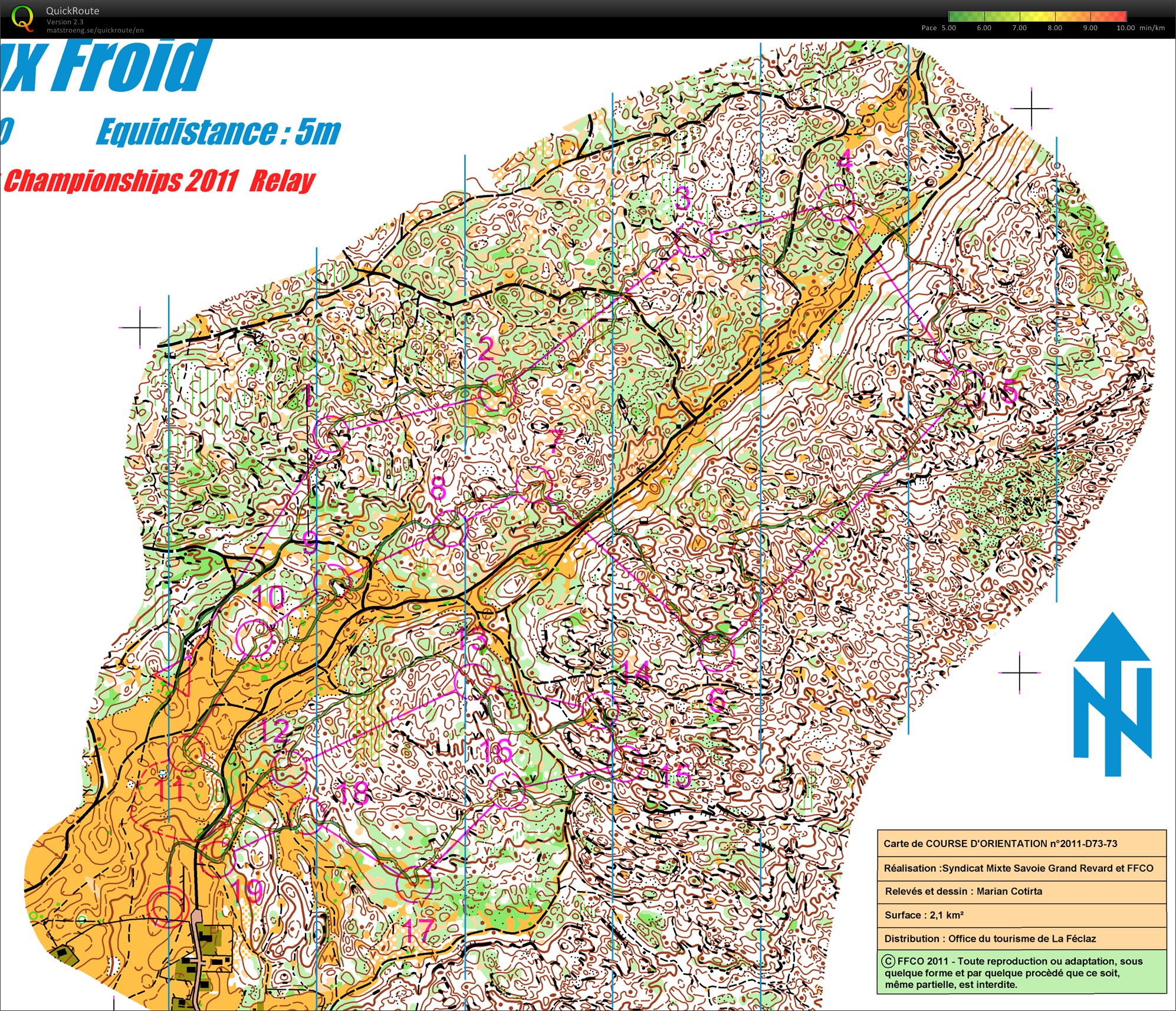 WOC 2011 - Relay (20.08.2011)