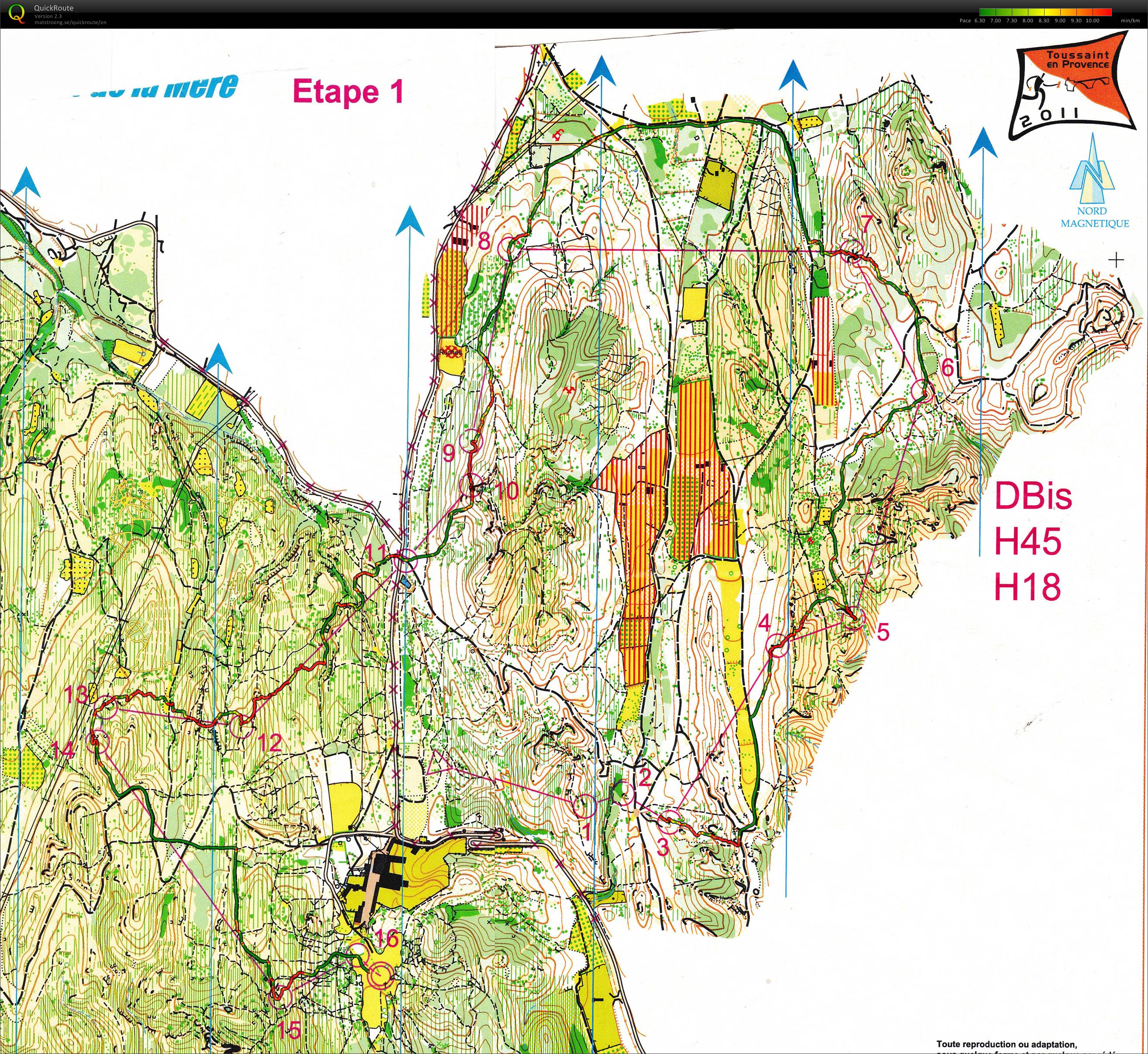 3 jrs de Provence E1 (31/10/2011)