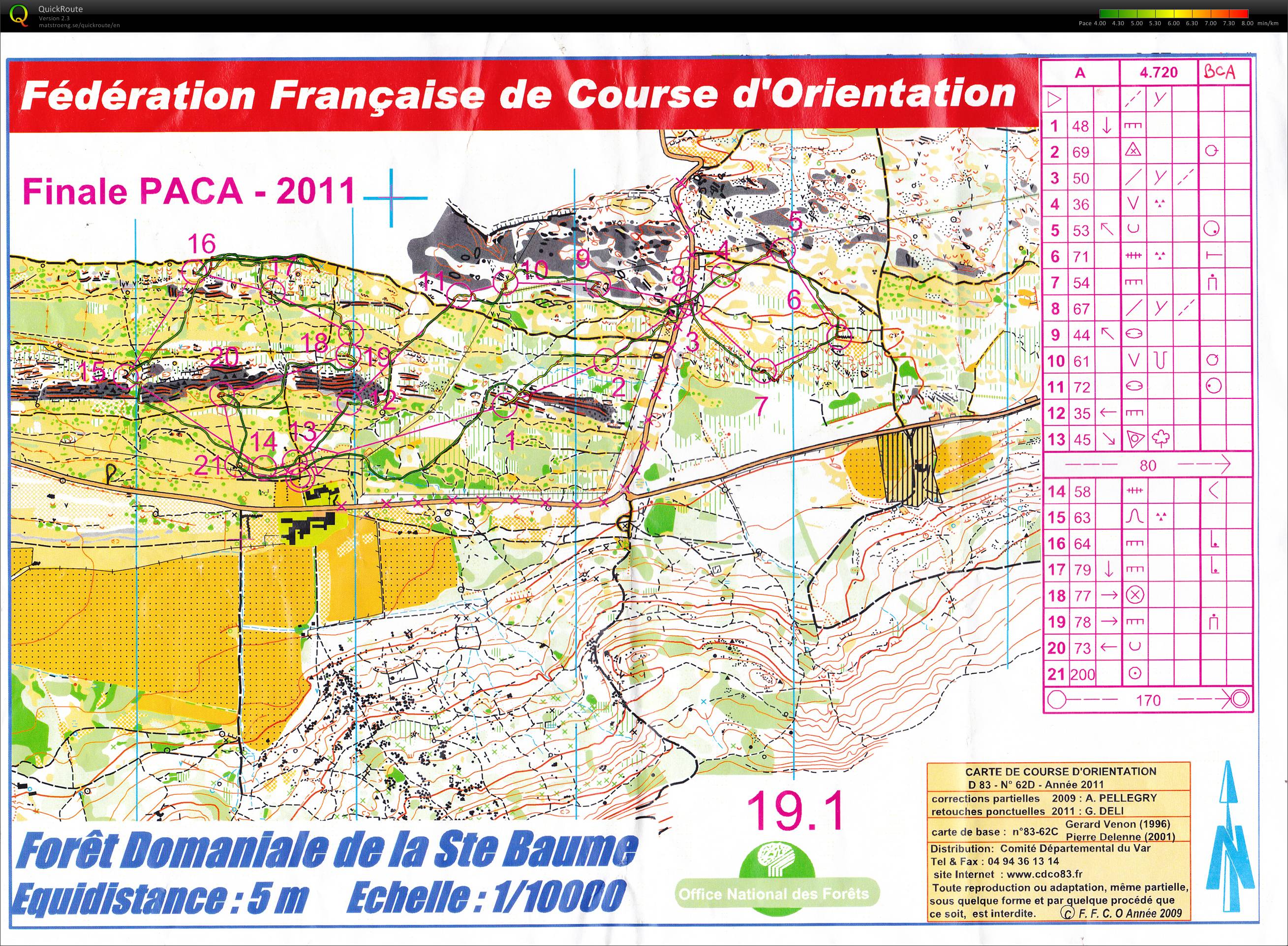 Finale du Challenge Paca 2011 (20-11-2011)