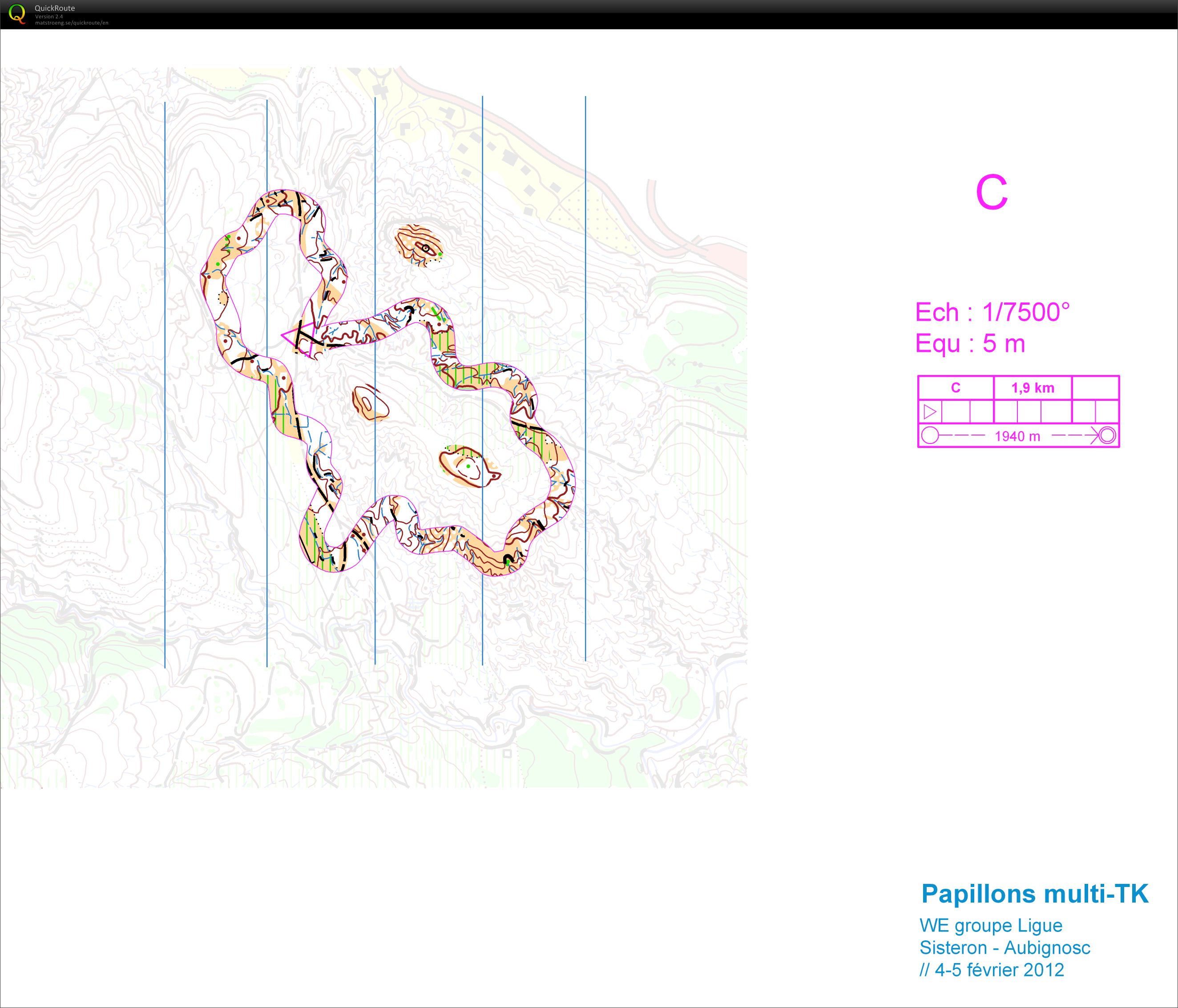 WE SISTERON - Couloir (05.02.2012)