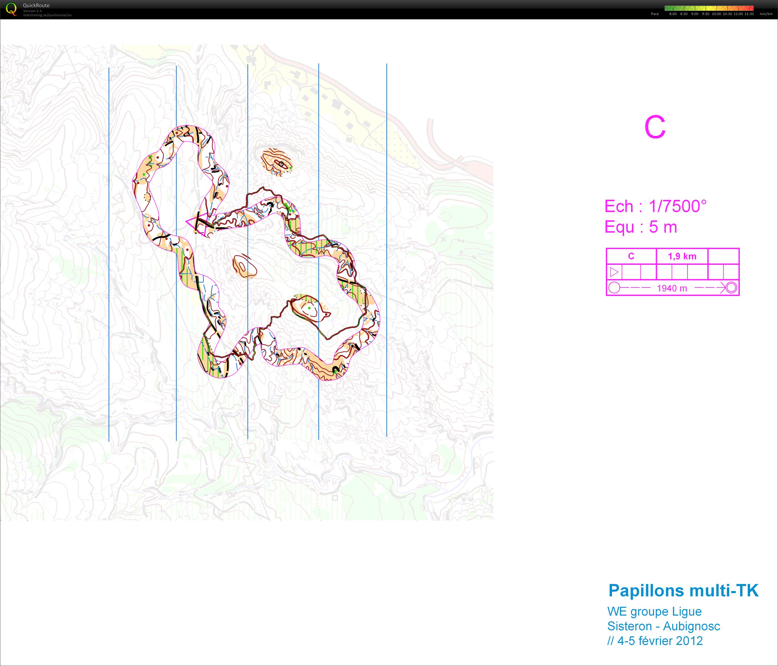 WE SISTERON - Couloir (05/02/2012)