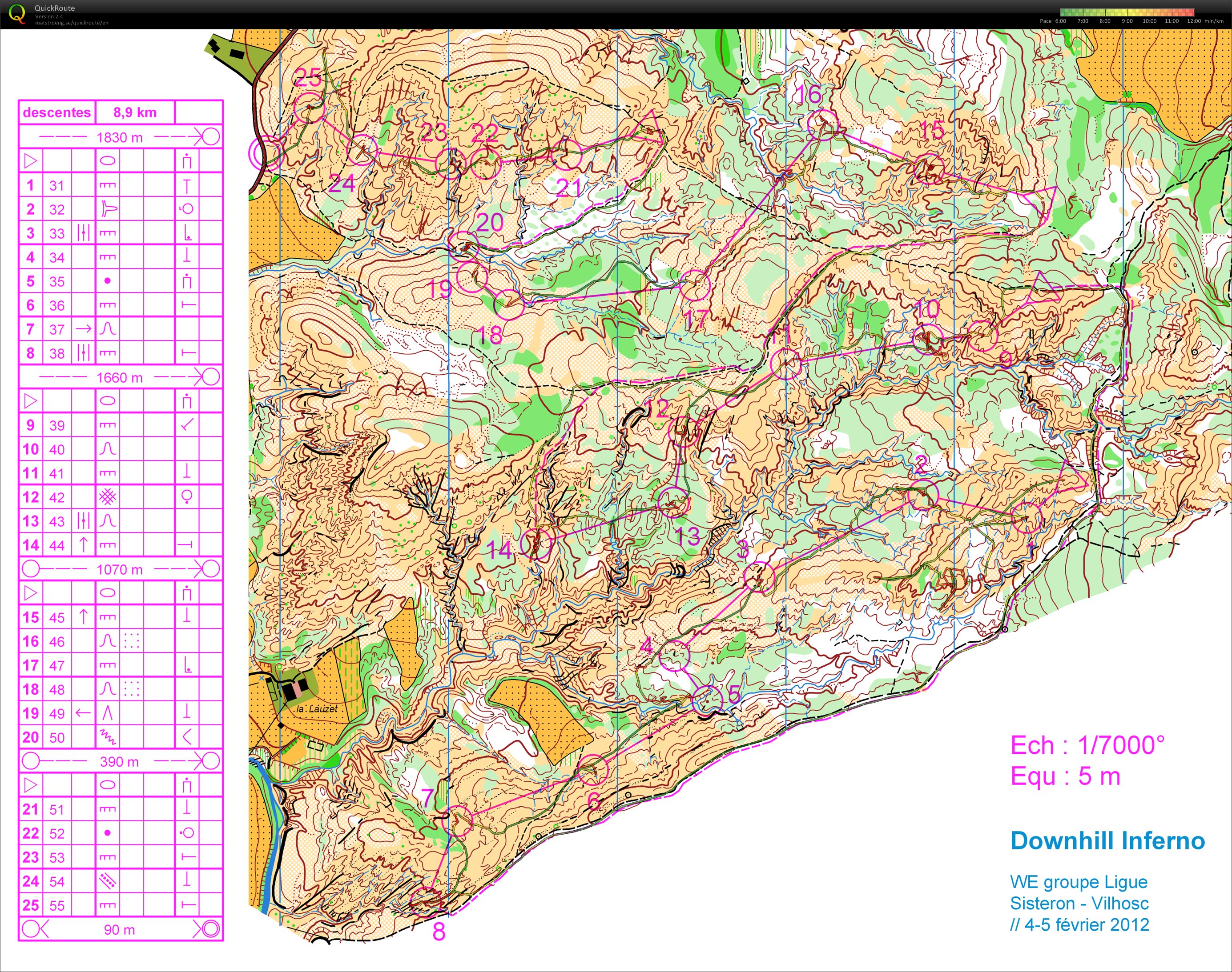 WE Sisteron  //  Downhill inferno (2012-02-04)