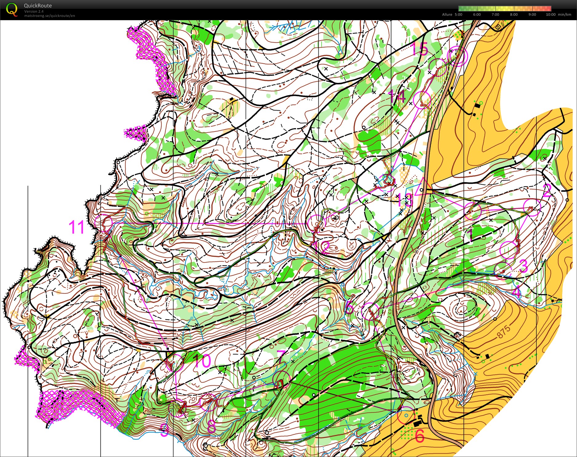 TC WOC - T10 routechoice + nuit (09.04.2012)