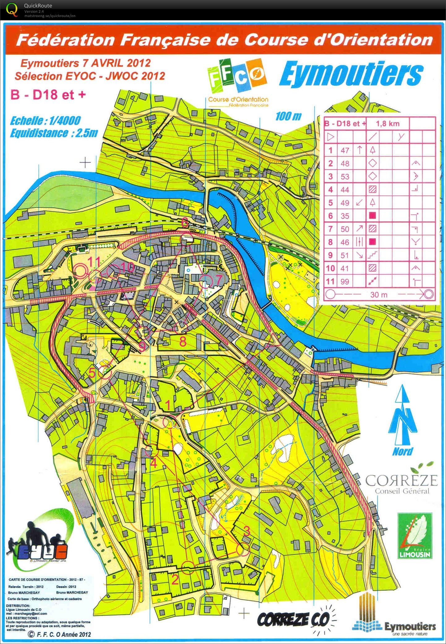 Ch. de Ligue de Sprint - Limousin (07-04-2012)