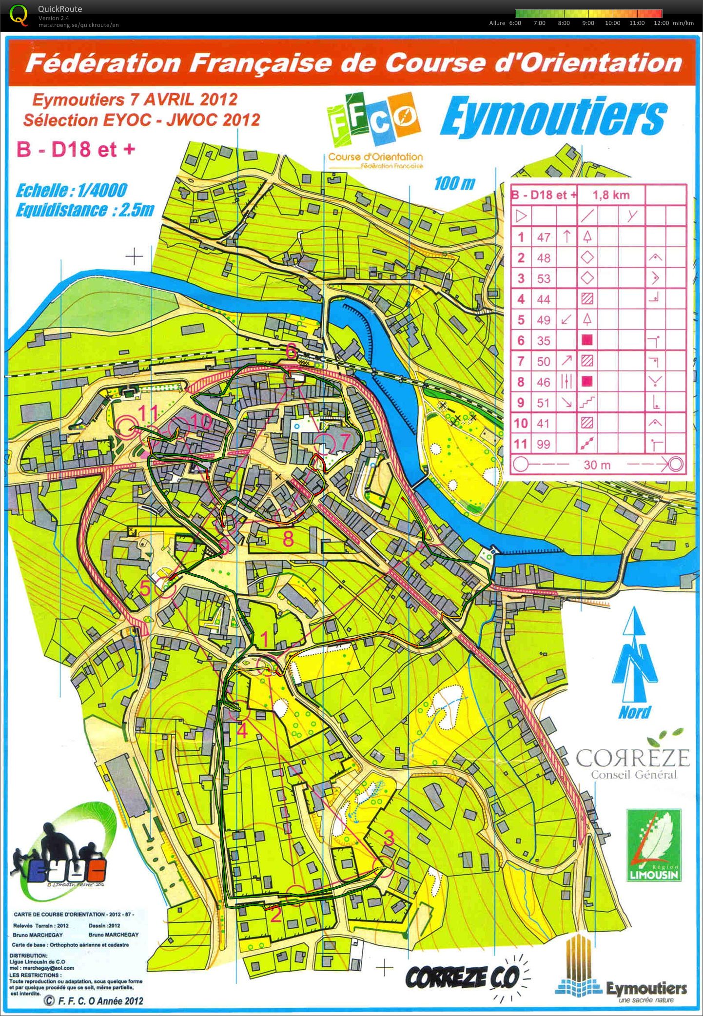 Ch. de Ligue de Sprint - Limousin (2012-04-07)