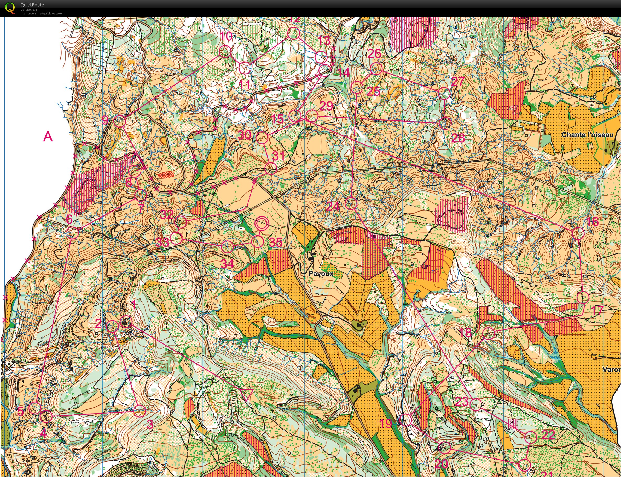 Reco: circuit A Nationale SE (28-04-2012)