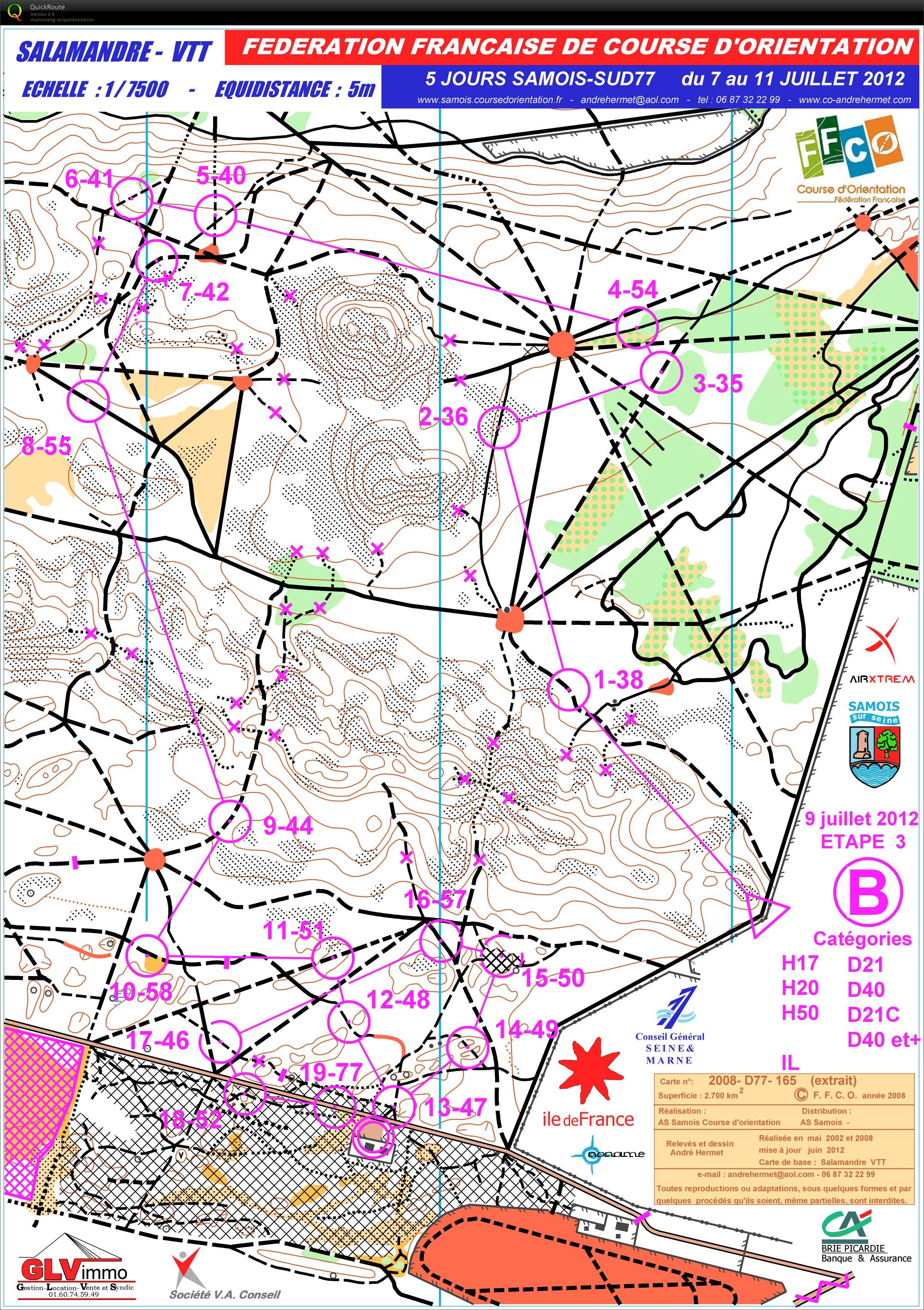 5 jours de Samois Sud (2012-07-09)