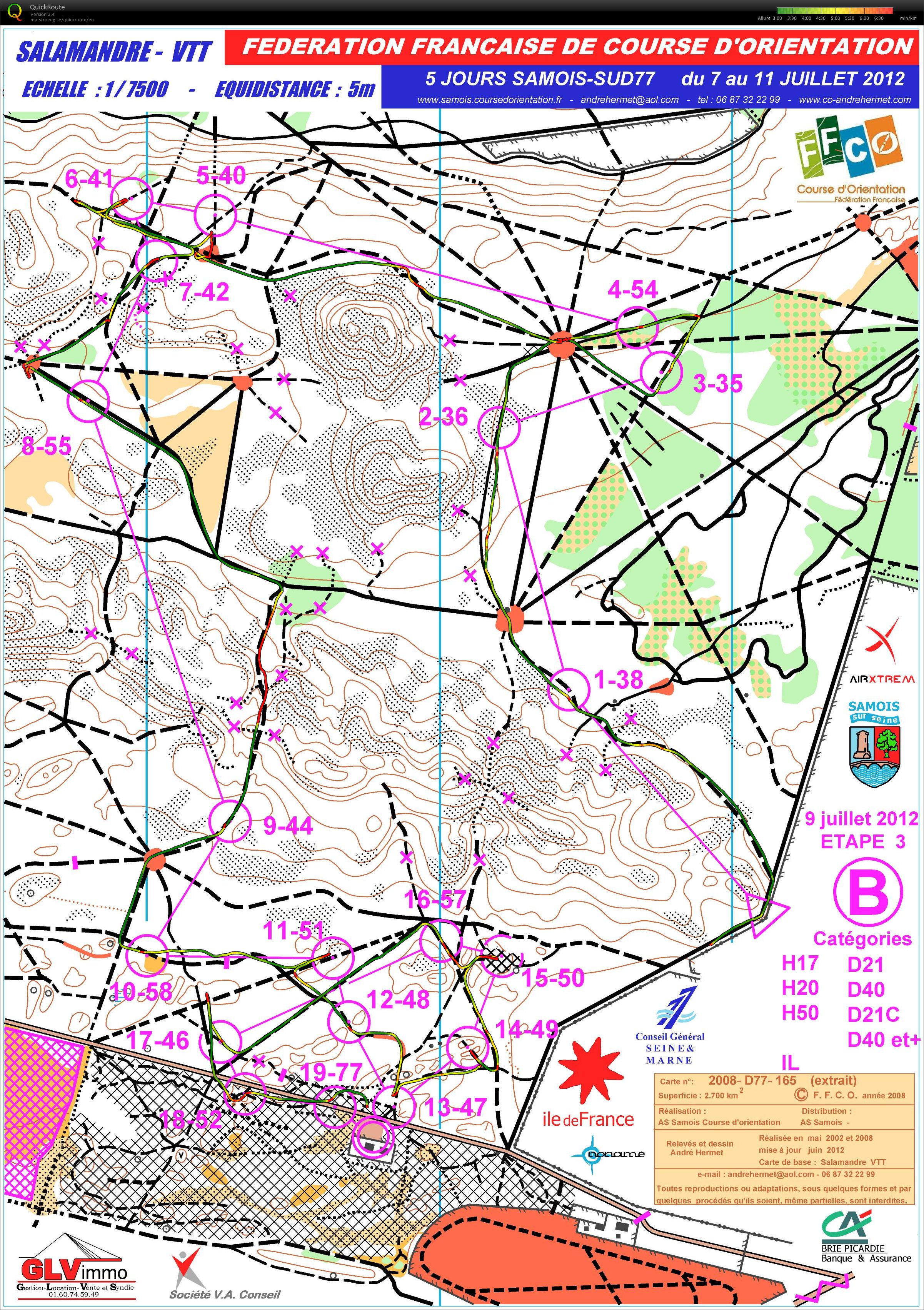 5 jours de Samois Sud (2012-07-09)