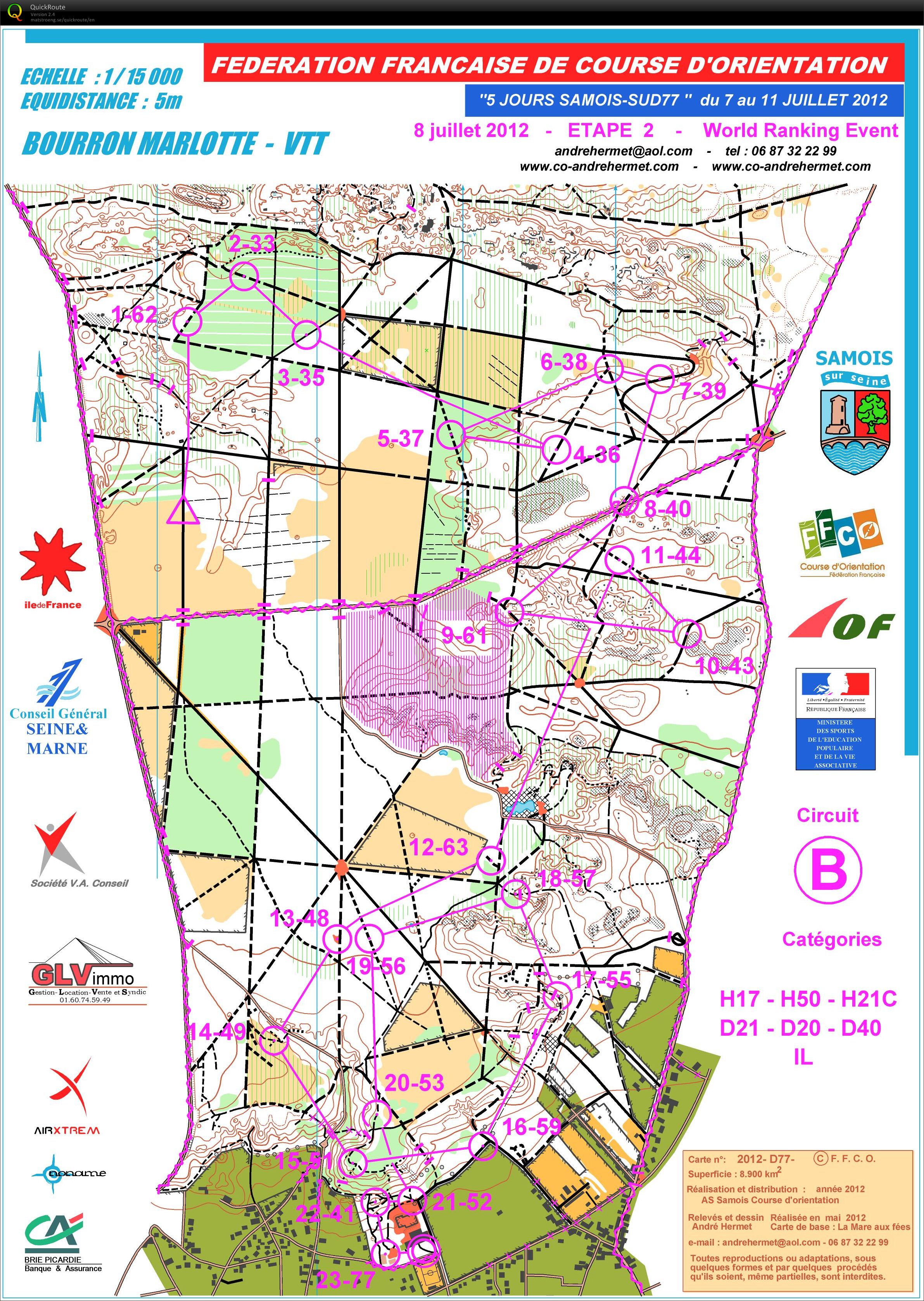 5 jours de VTT'O de SAMOIS SUD E2 (08-07-2012)