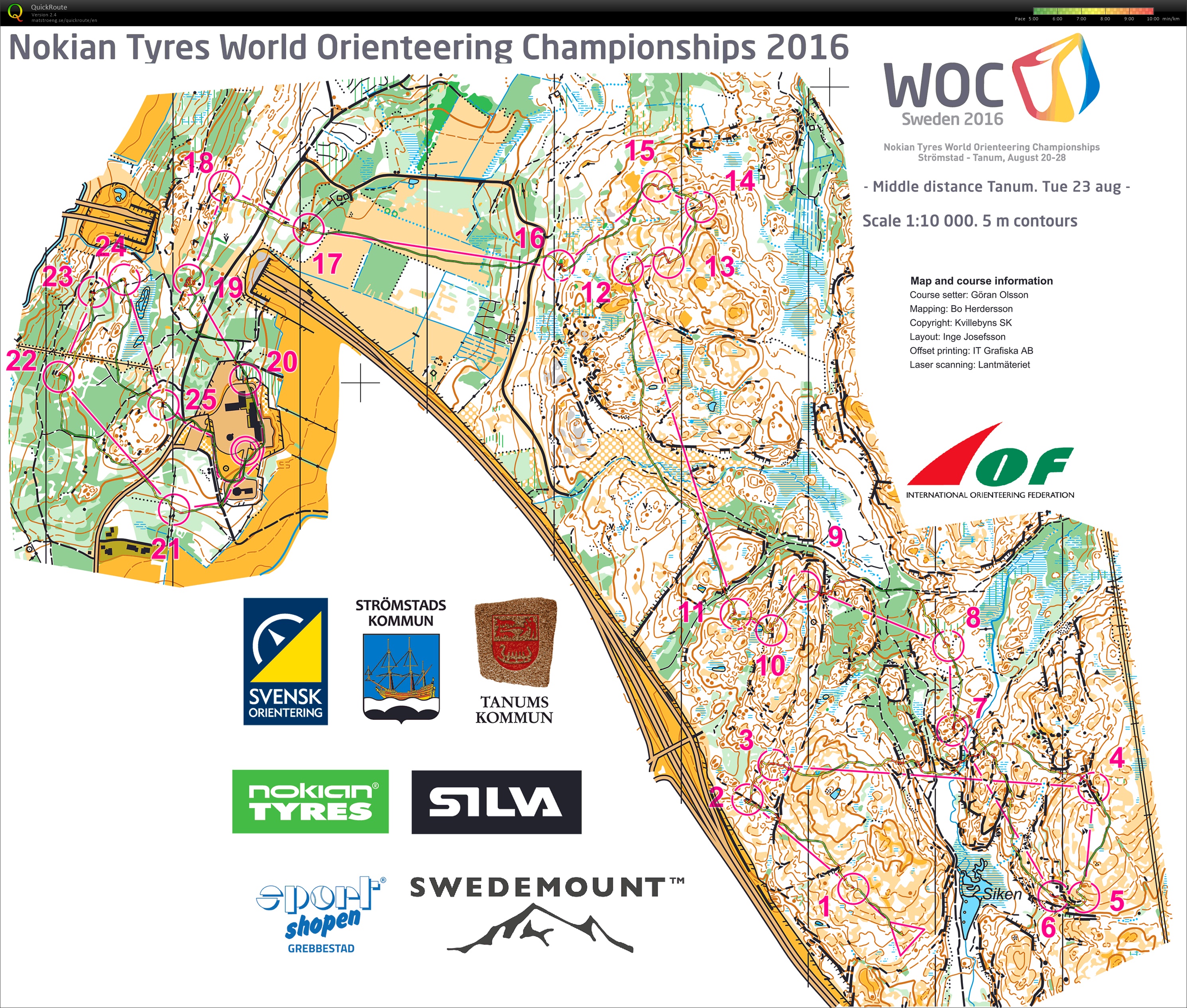 WOC 2016 Middle (23.08.2016)
