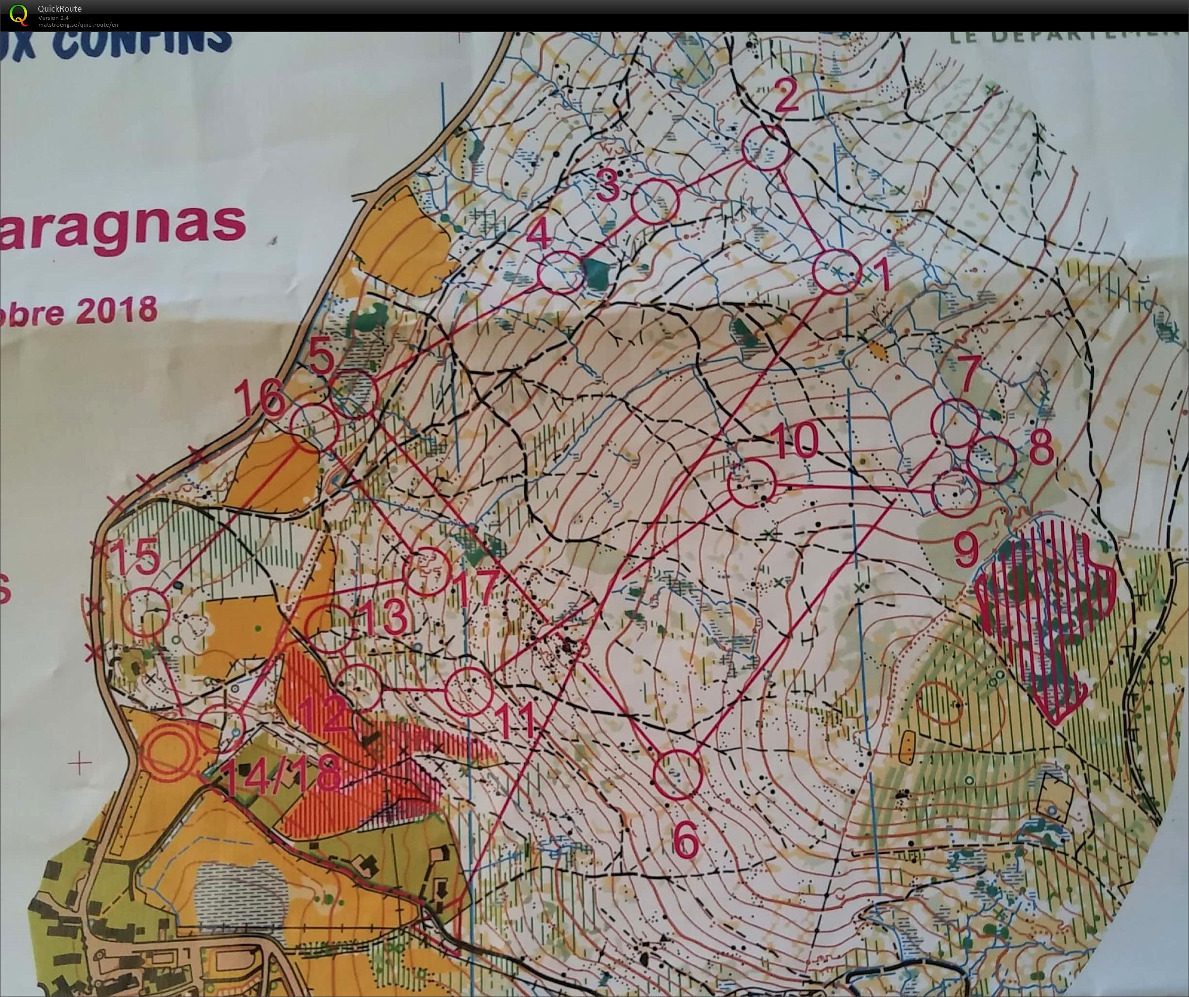 Garagnas Relais Homme Mass start (14/10/2018)